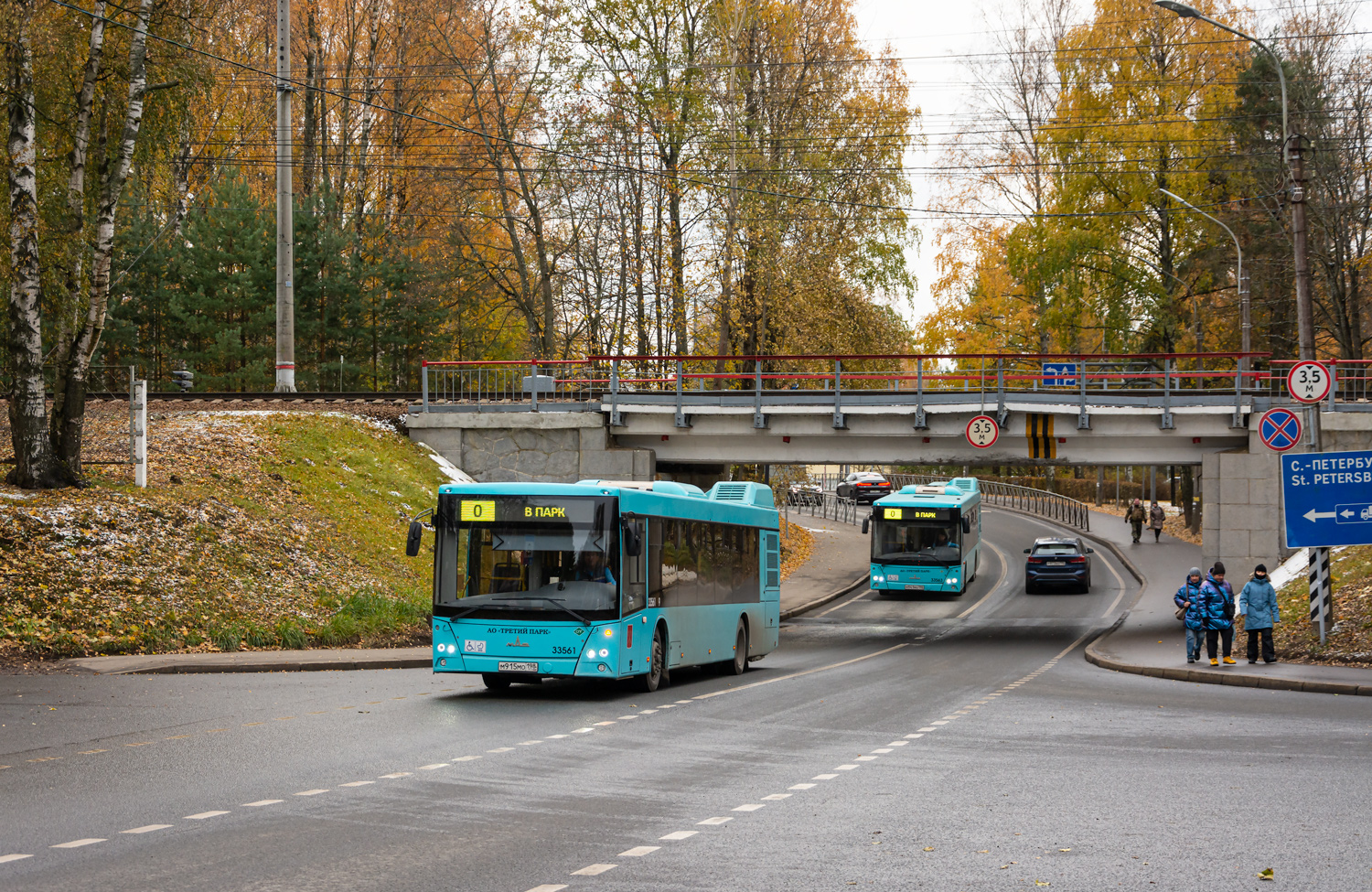 Saint Petersburg, MAZ-203.C45 # 33561