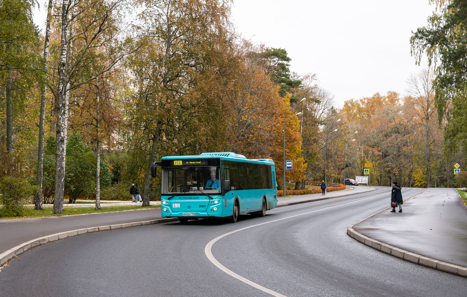 Saint Petersburg, LiAZ-5292.67 (LNG) # 31103