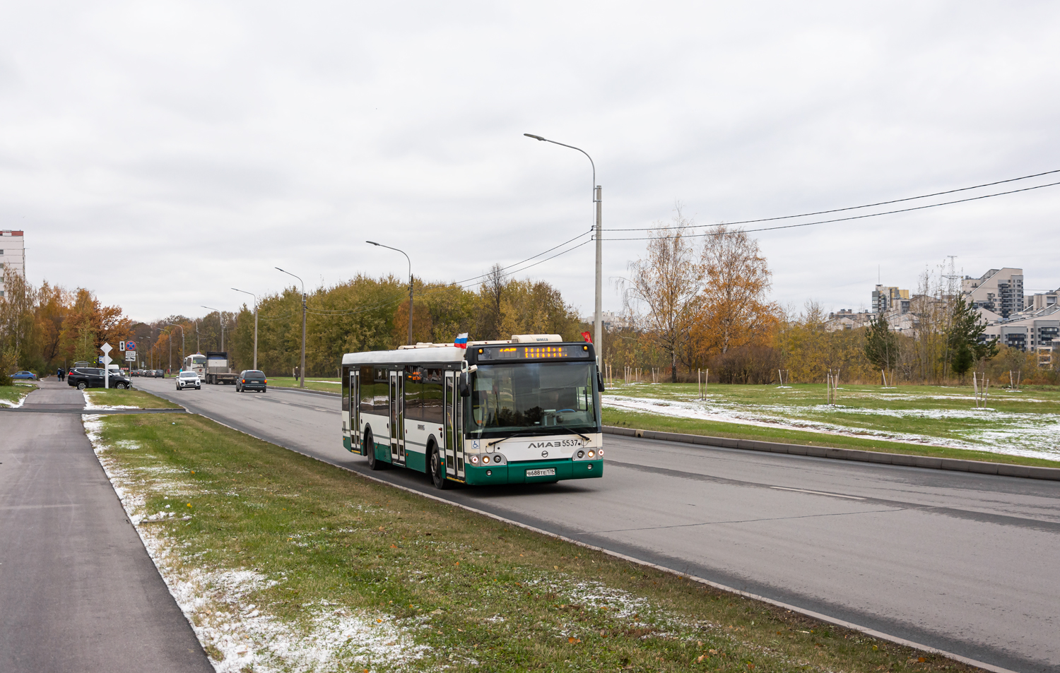 Saint Petersburg, LiAZ-5292.60 # 5537