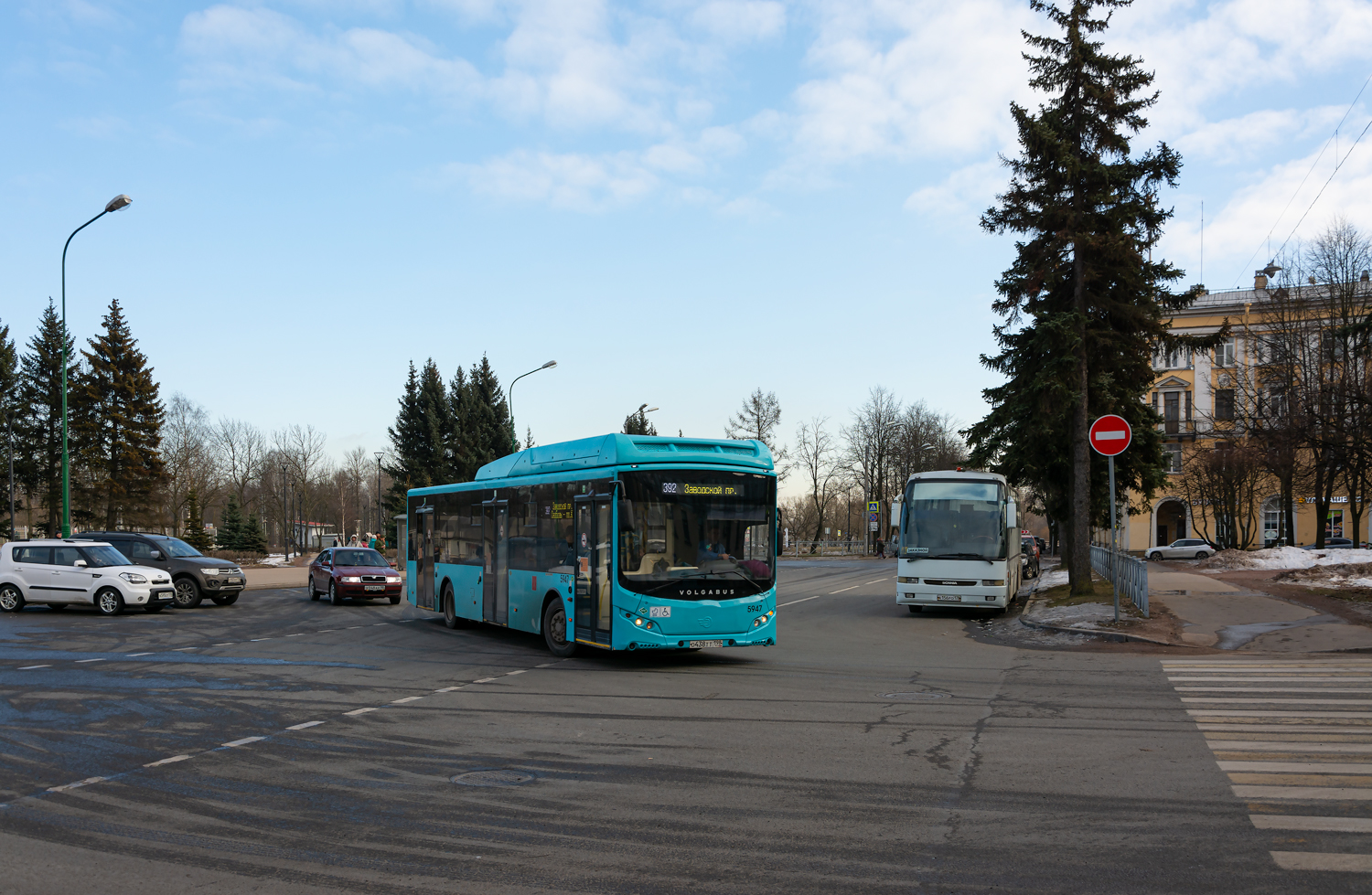 Saint Petersburg, Volgabus-5270.G2 (CNG) # 5947