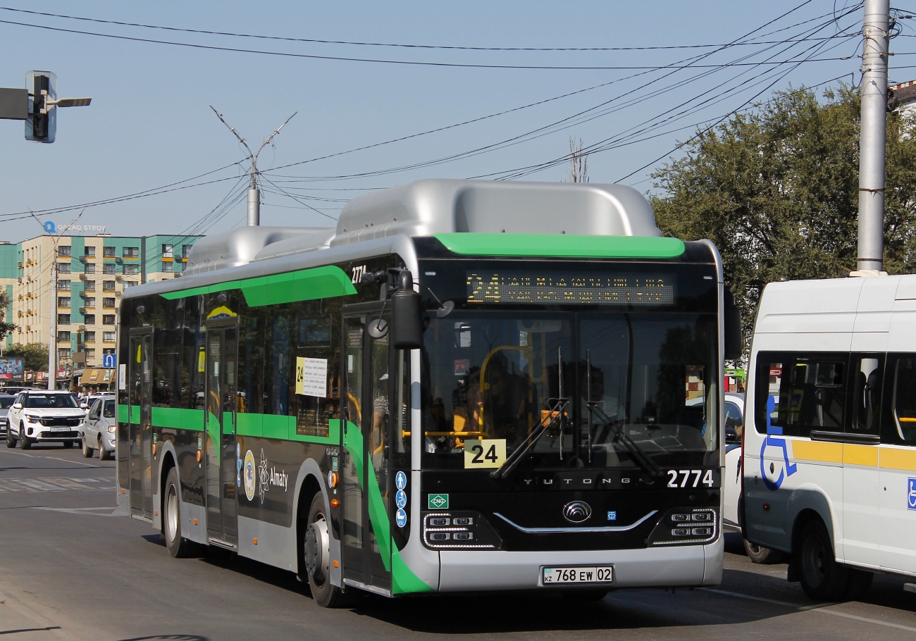 Almaty, Yutong ZK6126HG (QazTehna) # 2774