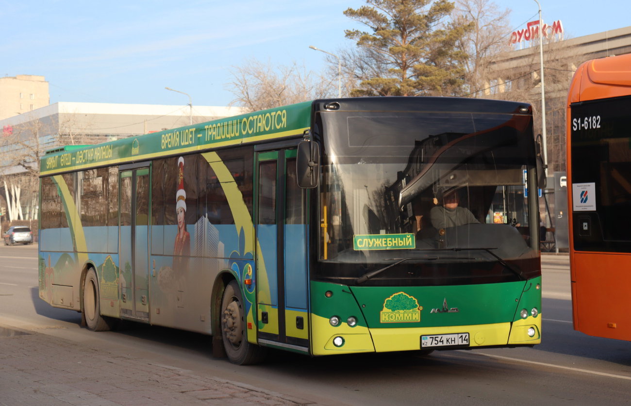 Pavlodar, MAZ-203.115 # 754 KH 14