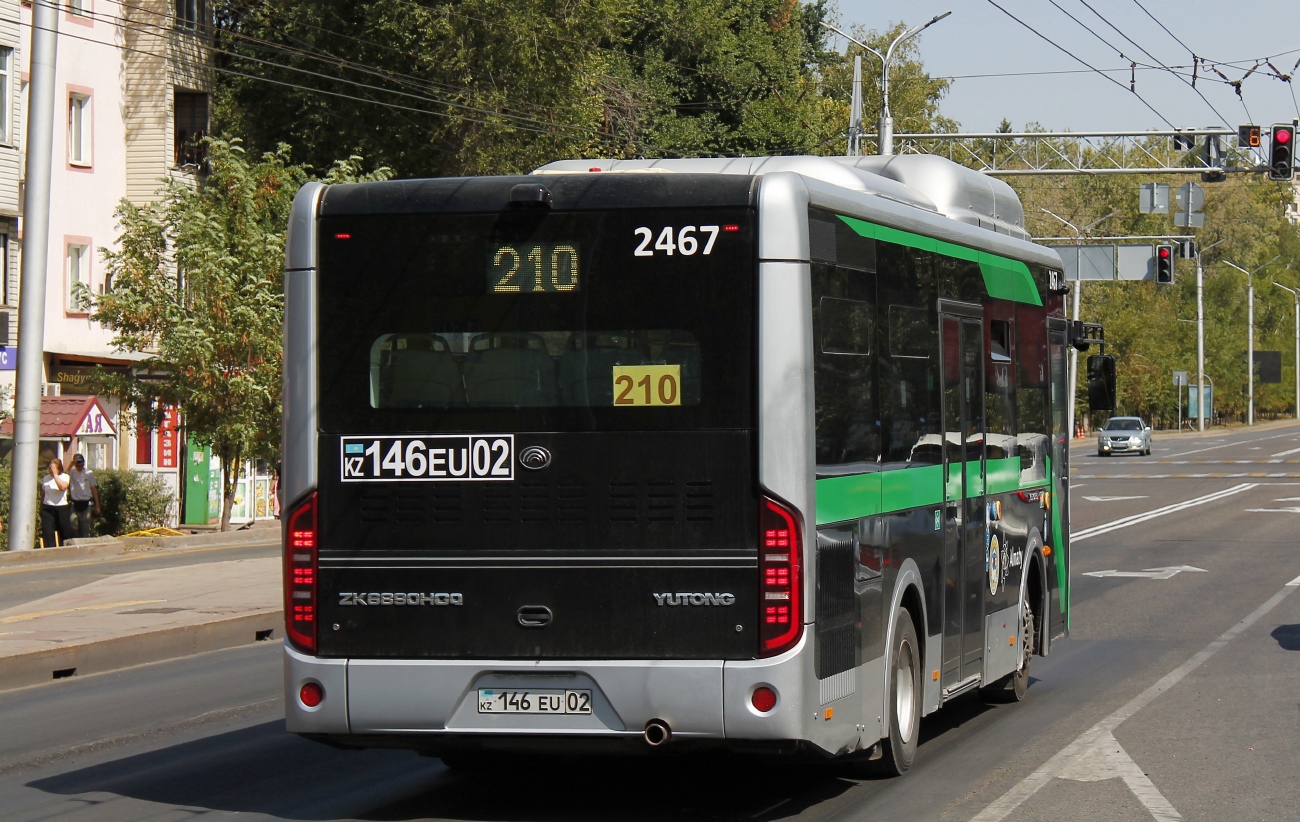 Almaty, Yutong ZK6890HGQ (QazTehna) # 2467