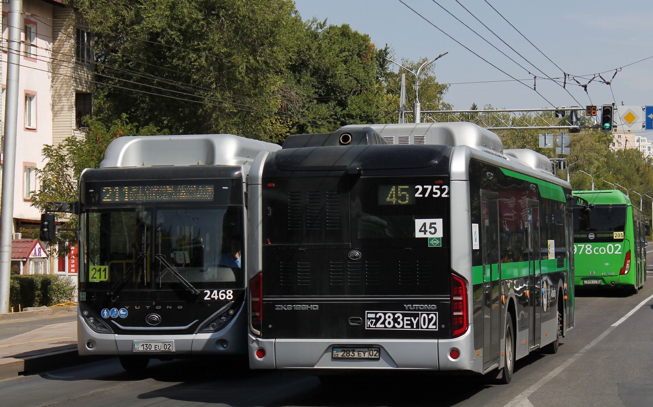 Almaty, Yutong ZK6126HG (QazTehna) # 2752