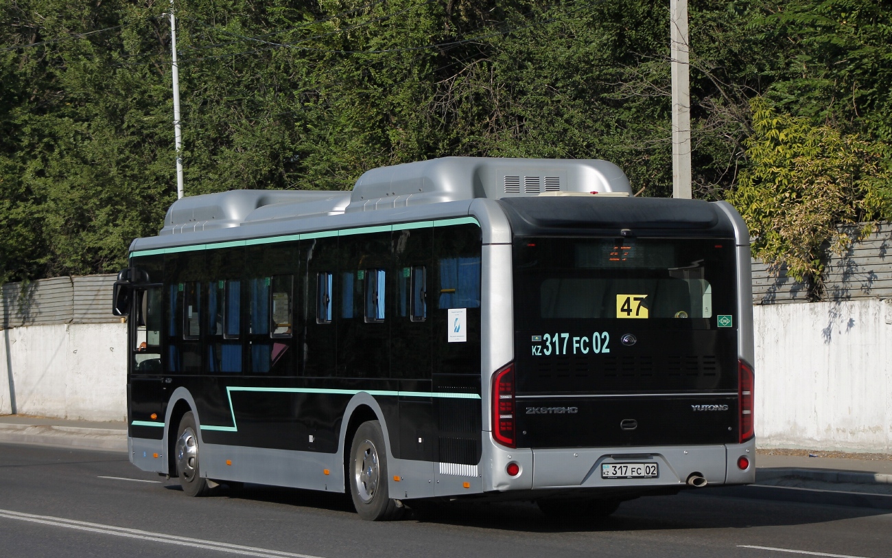 Almaty, Yutong ZK6116HG (QazTehna) # 317 FC 02
