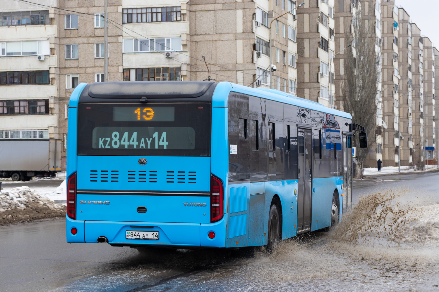 Pavlodar, Yutong ZK6126HG (QazTehna) # 844 AY 14