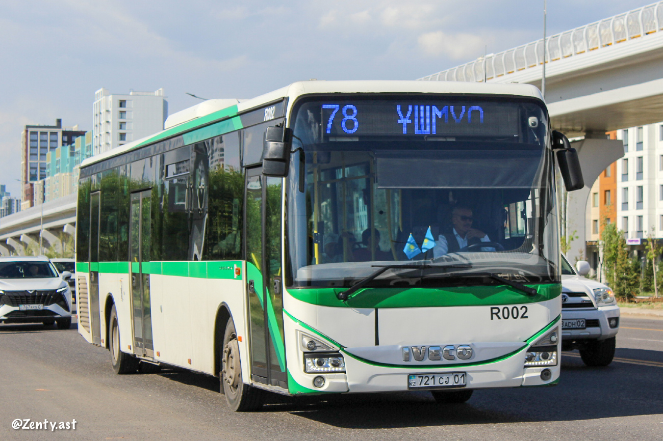 Astana, IVECO Crossway LE 13M (SaryarkaAvtoProm) # R002