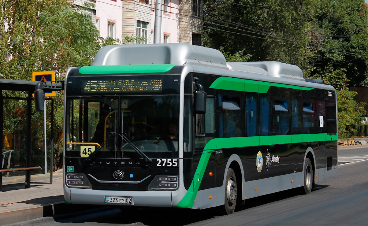 Almaty, Yutong ZK6126HG (QazTehna) # 2755