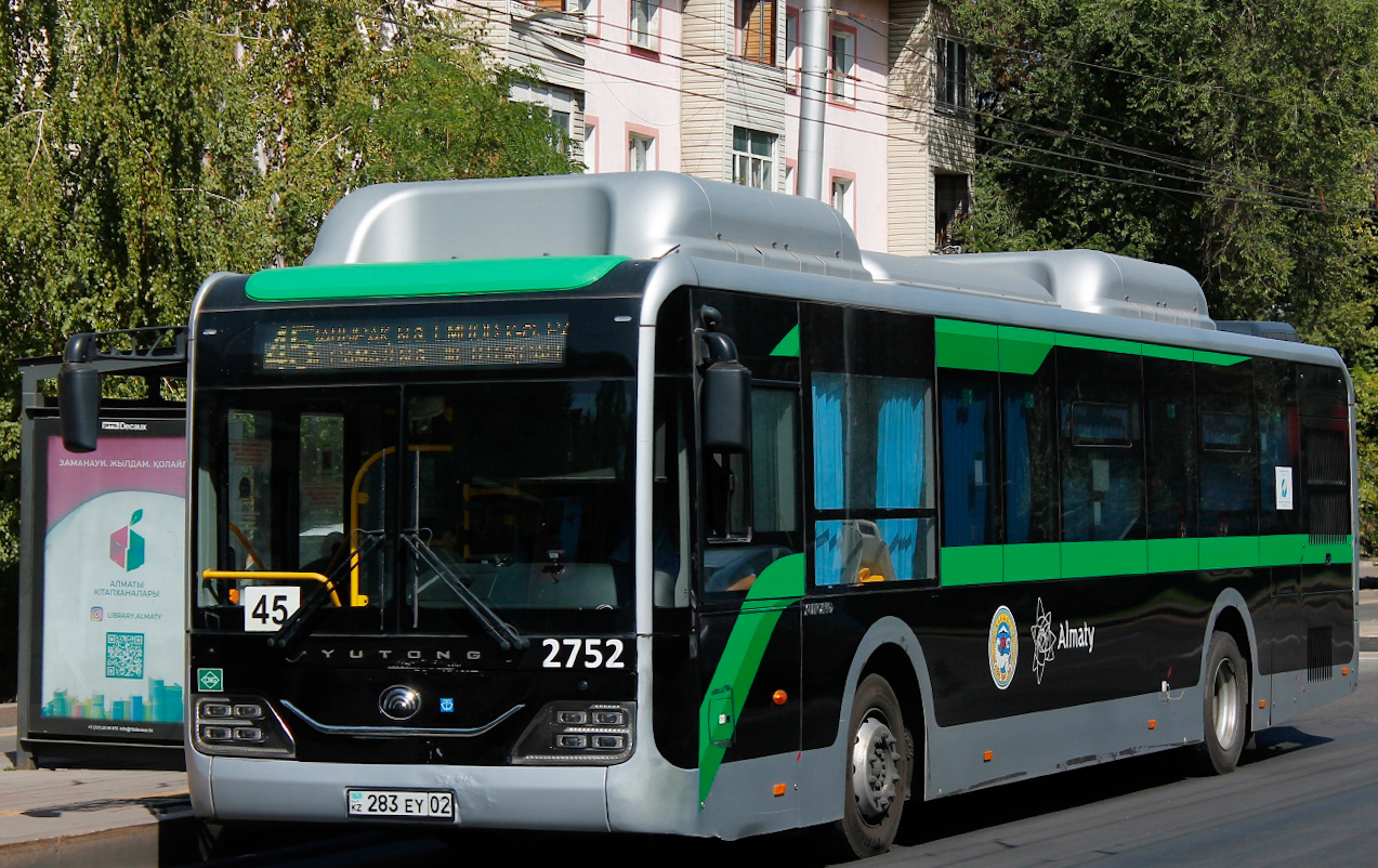Almaty, Yutong ZK6126HG (QazTehna) # 2752