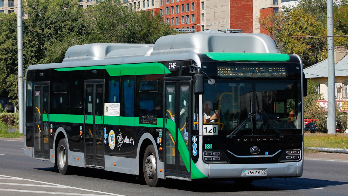 Almaty, Yutong ZK6126HG (QazTehna) # 2745