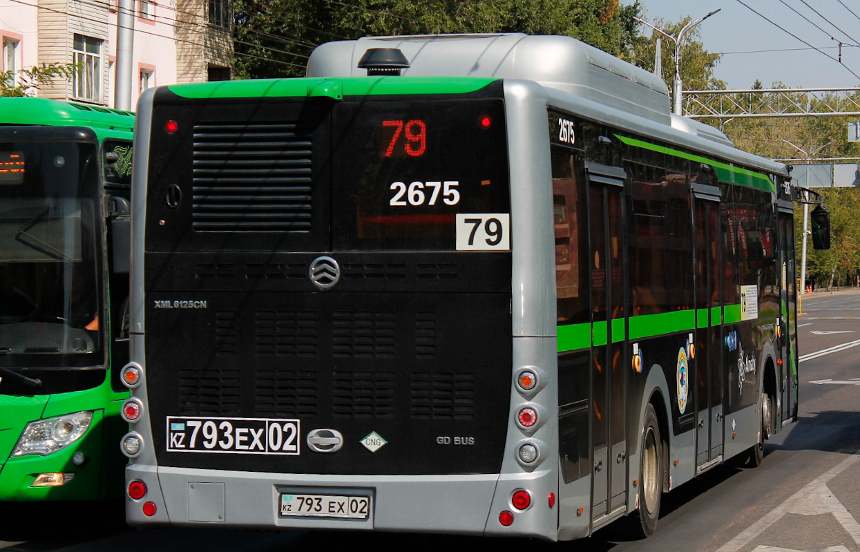 Almaty, Golden Dragon XML6125CN (Hyundai Trans Auto) # 2675