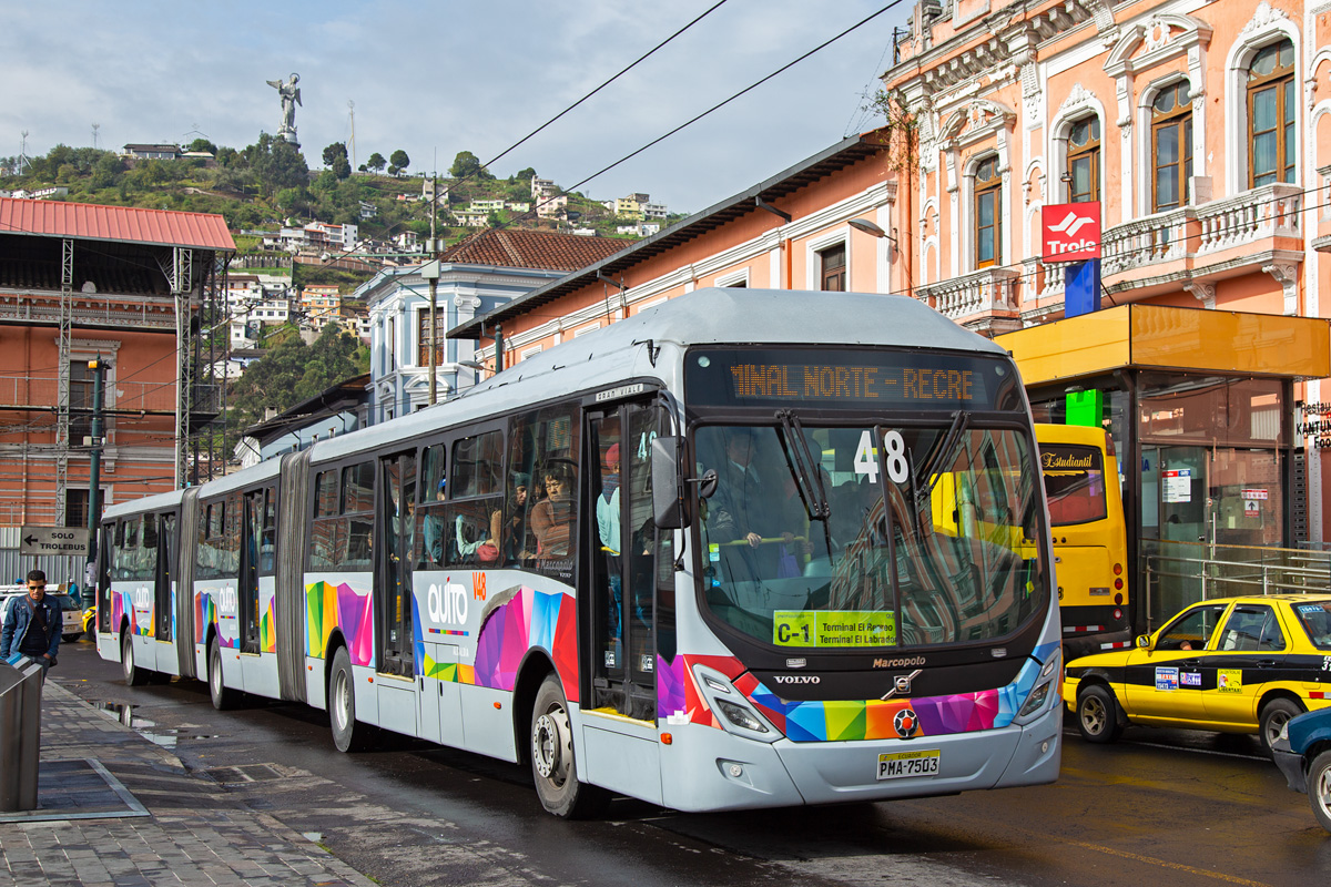 Пичинча, Marcopolo Gran Viale Biarticulado № V48
