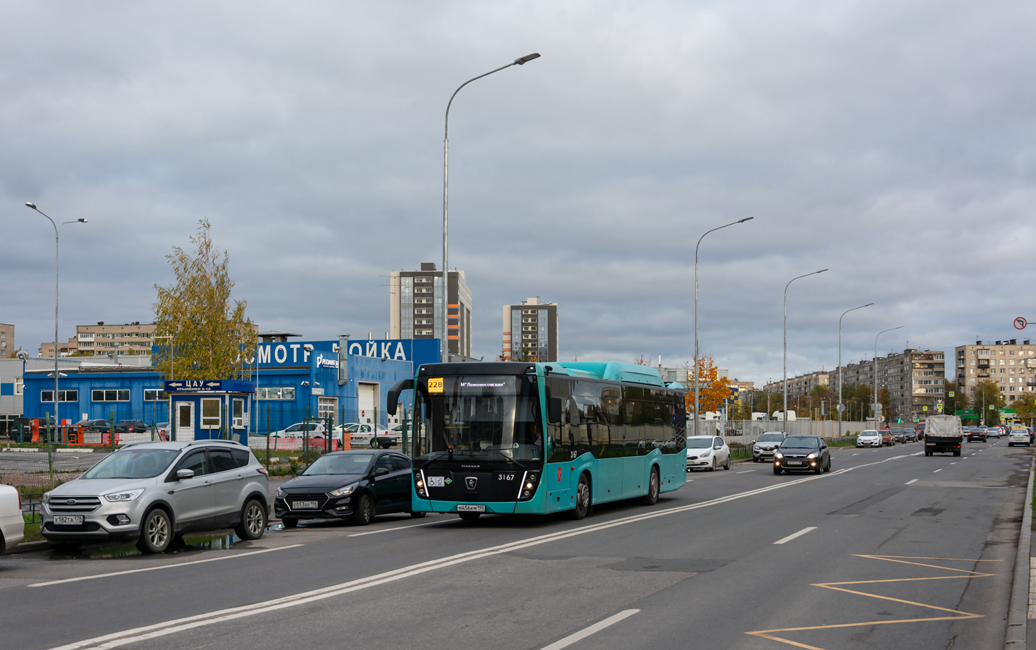 Saint Petersburg, NefAZ-5299-40-57 (CNG) # 3167