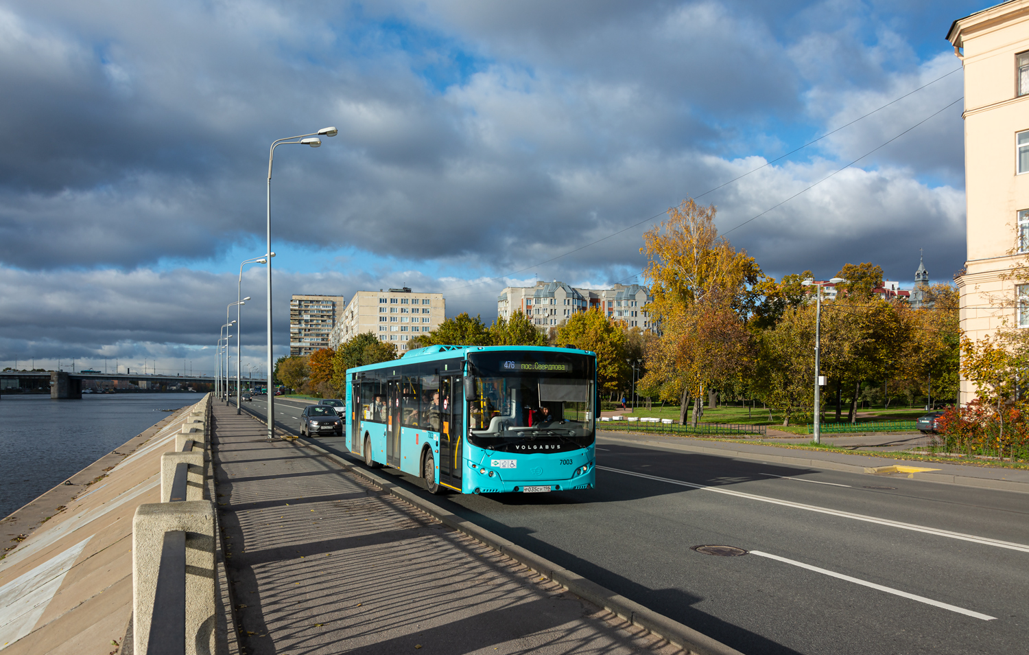 Saint Petersburg, Volgabus-5270.G4 (LNG) # 7003