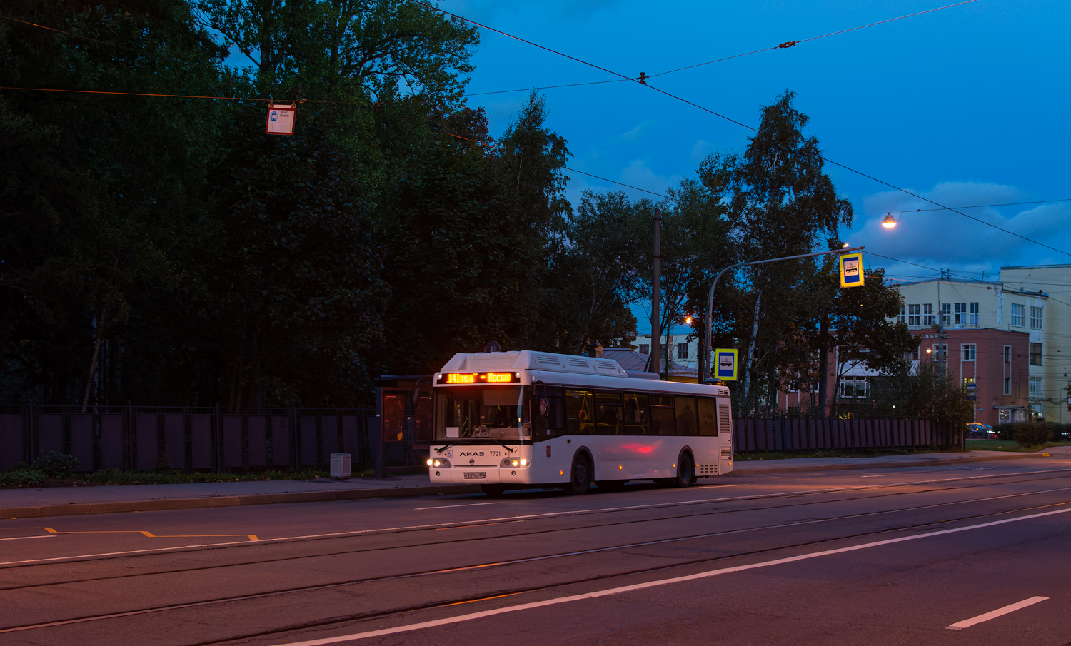 Saint Petersburg, LiAZ-5292.71 # 7721