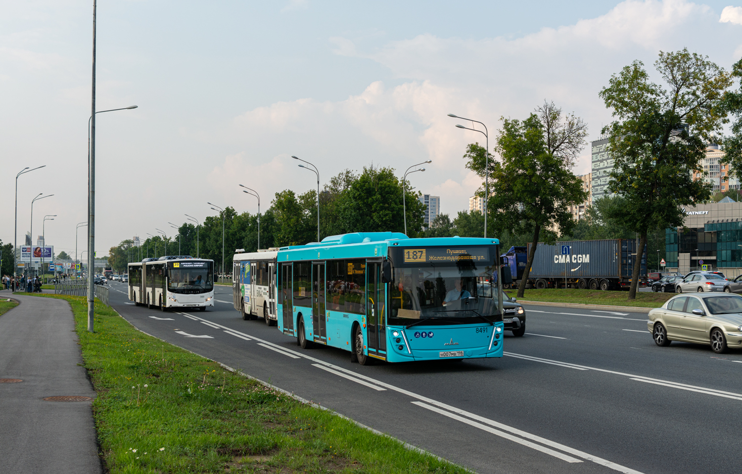 Saint Petersburg, MAZ-203.047 # 8491