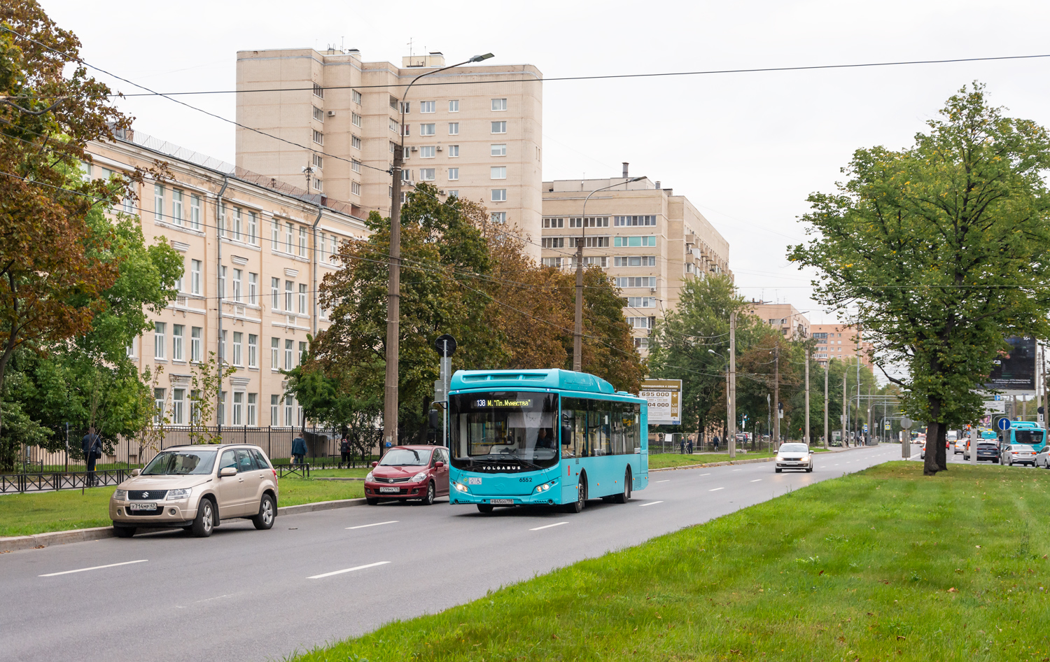 Санкт-Пецярбург, Volgabus-5270.G4 (CNG) № 6552