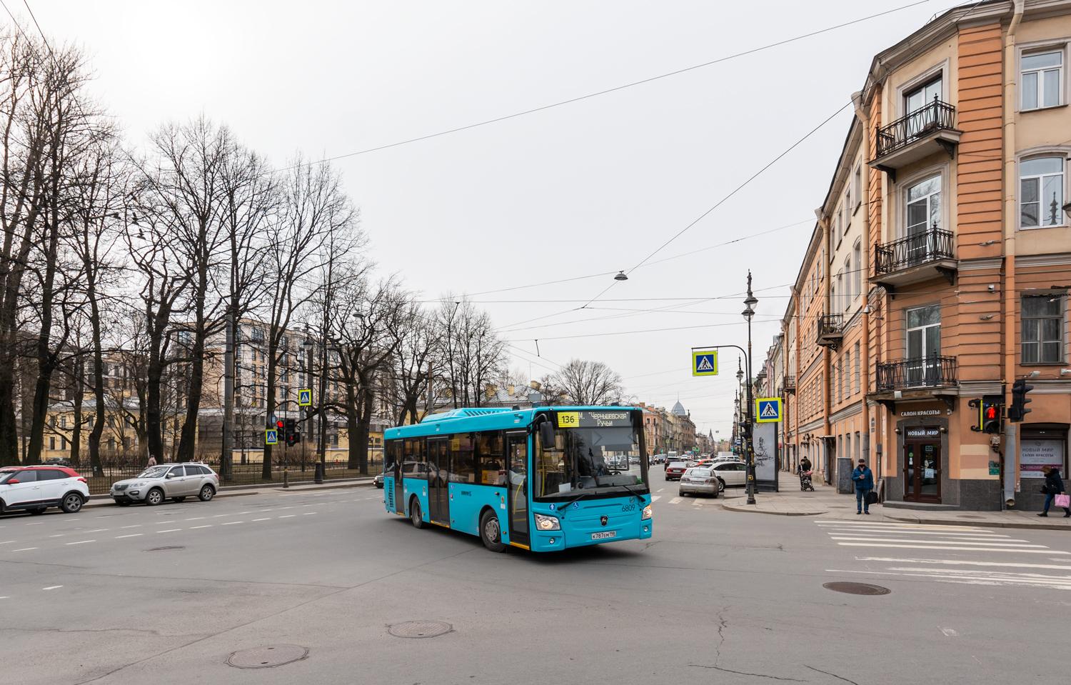 Saint Petersburg, LiAZ-4292.60 # 6809