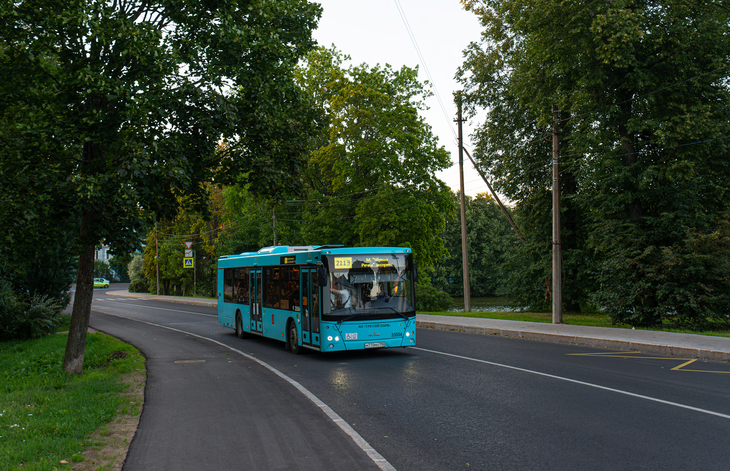 Saint Petersburg, MAZ-203.C45 # 33556