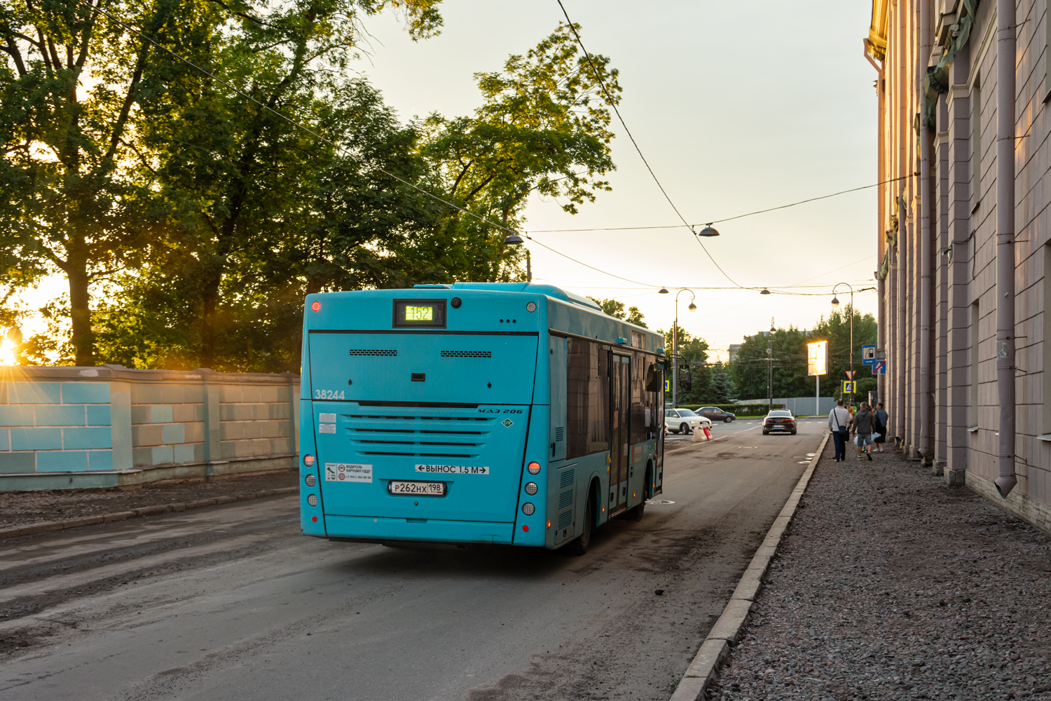Санкт-Пецярбург, МАЗ-206.947 № 38244