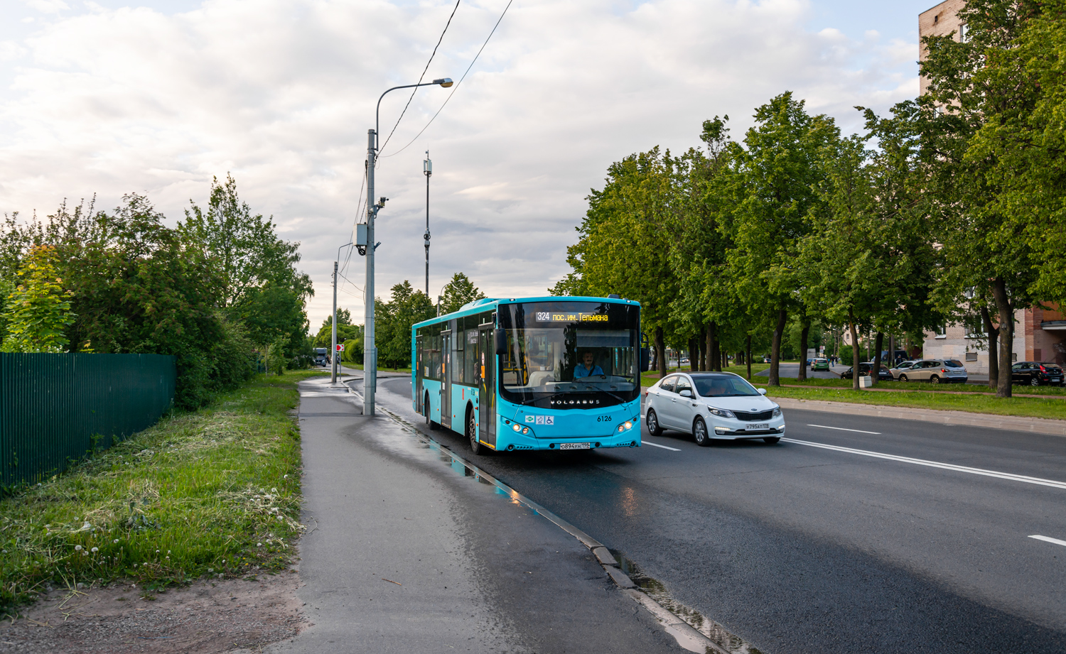Saint Petersburg, Volgabus-5270.G2 (LNG) # 6126