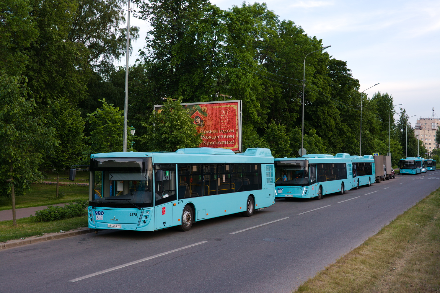 Saint Petersburg, MAZ-203.047 # 2378