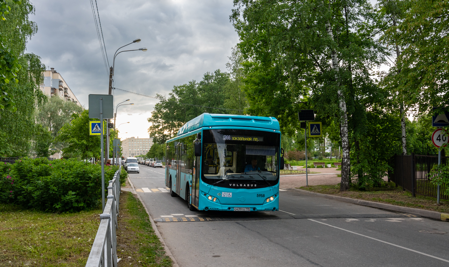 Saint Petersburg, Volgabus-5270.G2 (CNG) # 5958
