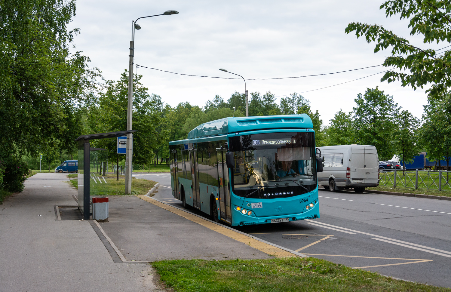 Saint Petersburg, Volgabus-5270.G2 (CNG) # 5954