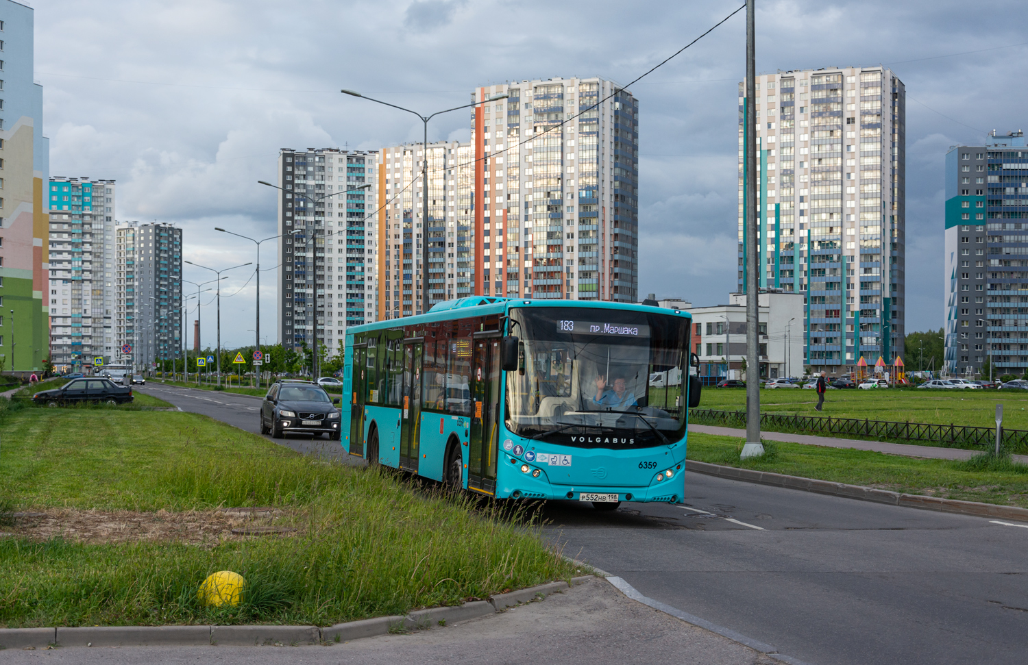Saint Petersburg, Volgabus-5270.G4 (LNG) # 6359