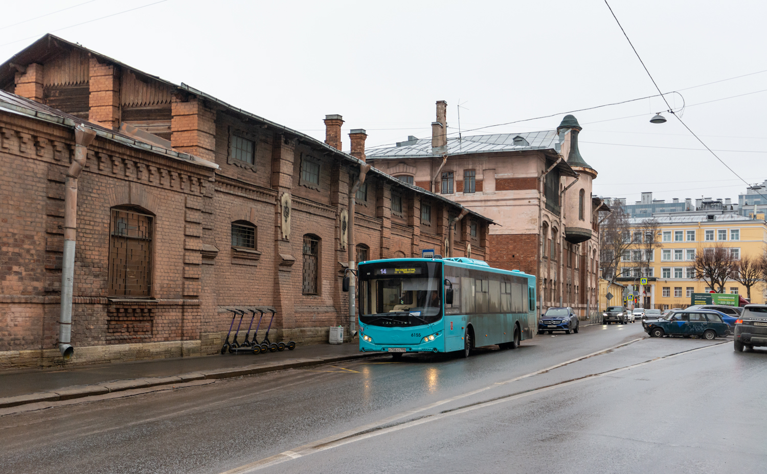 Saint Petersburg, Volgabus-5270.G2 (LNG) # 6155