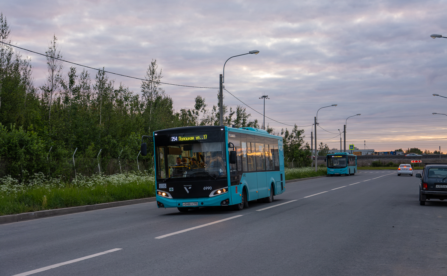 Saint Petersburg, Volgabus-4298.G4 (LNG) # 6990