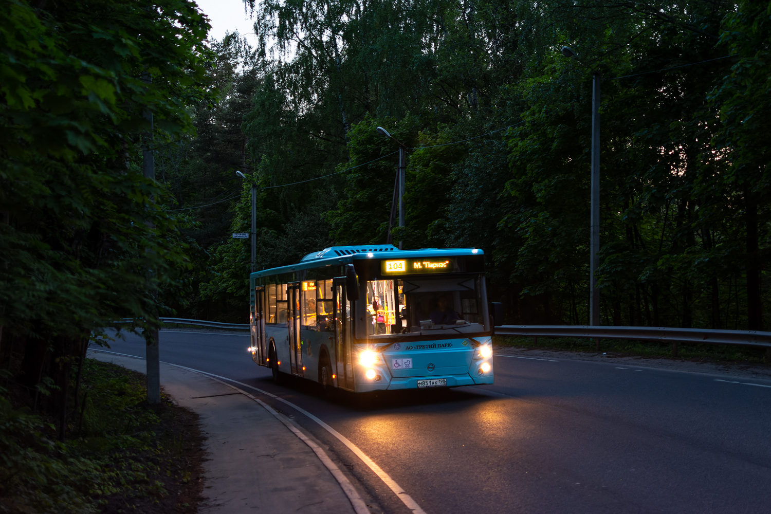 Saint Petersburg, LiAZ-5292.67 (LNG) # 31054