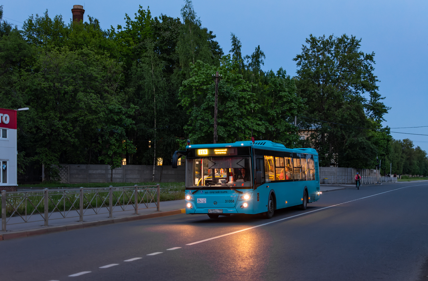 Saint Petersburg, LiAZ-5292.67 (LNG) # 31058