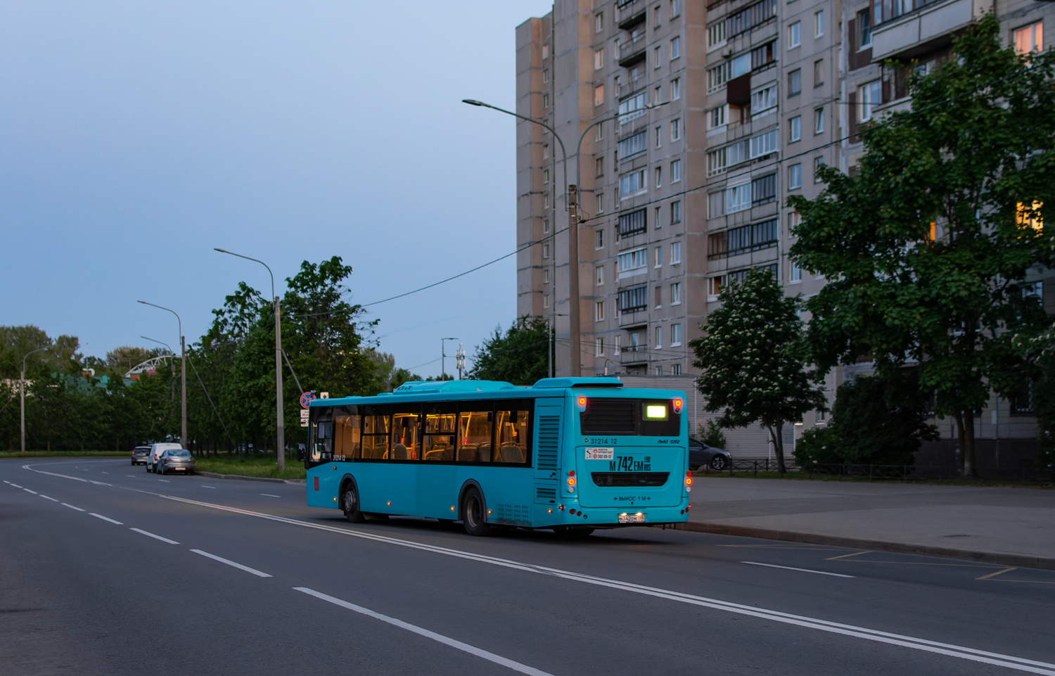 Saint Petersburg, LiAZ-5292.67 (LNG) # 31214