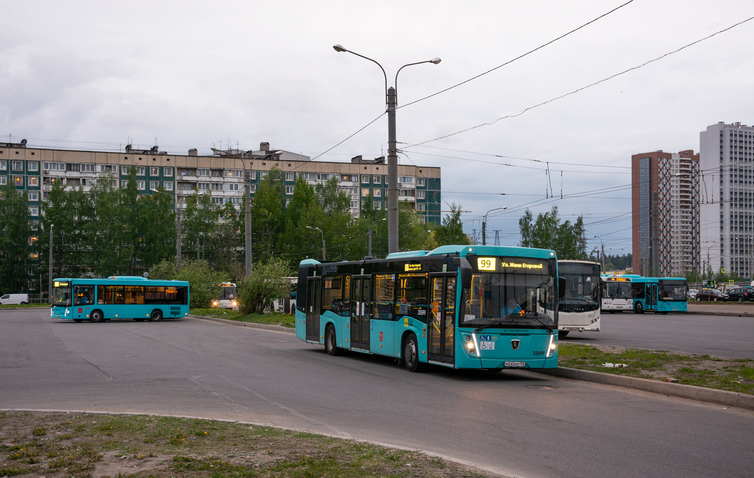 Saint Petersburg, NefAZ-5299-40-57 (LNG) # 35599