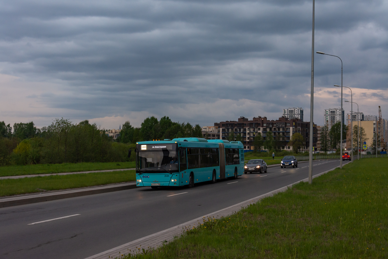 Saint Petersburg, MAZ-216.066 # 2126