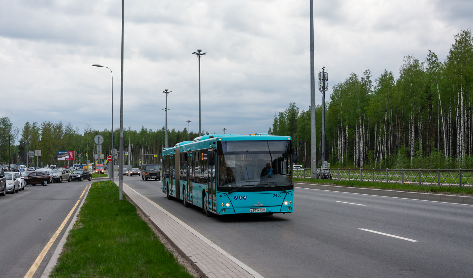 Saint Petersburg, MAZ-216.066 № 2438