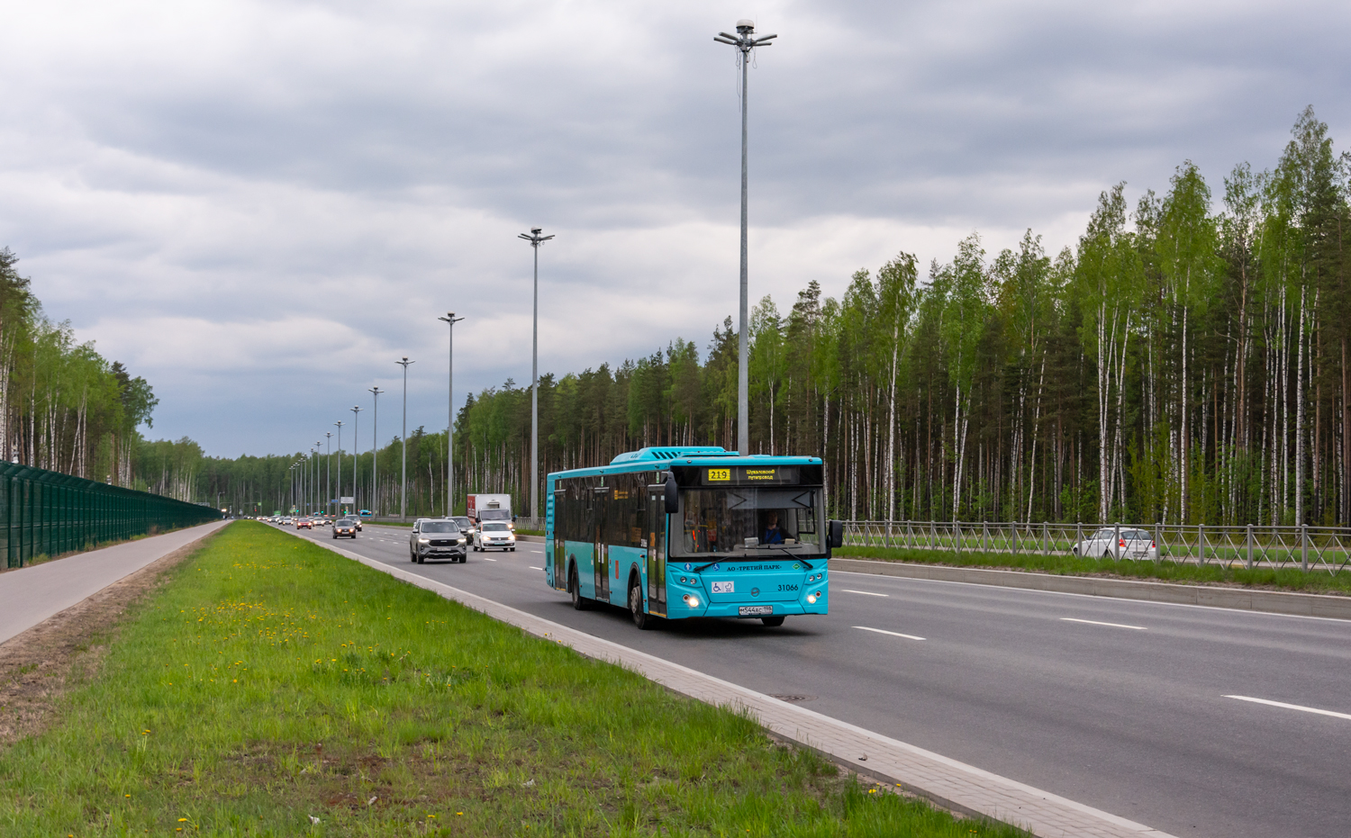 Saint Petersburg, LiAZ-5292.67 (LNG) # 31066