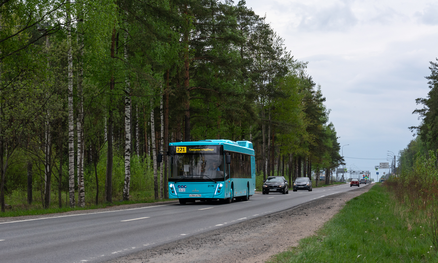 Saint Petersburg, MAZ-203.047 # 2178