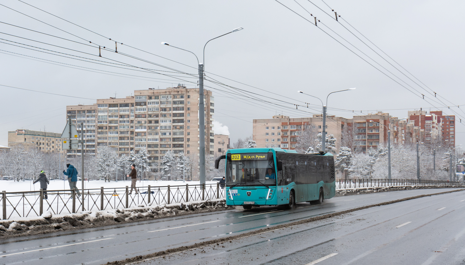 Saint Petersburg, NefAZ-5299-40-57 (LNG) # 35673