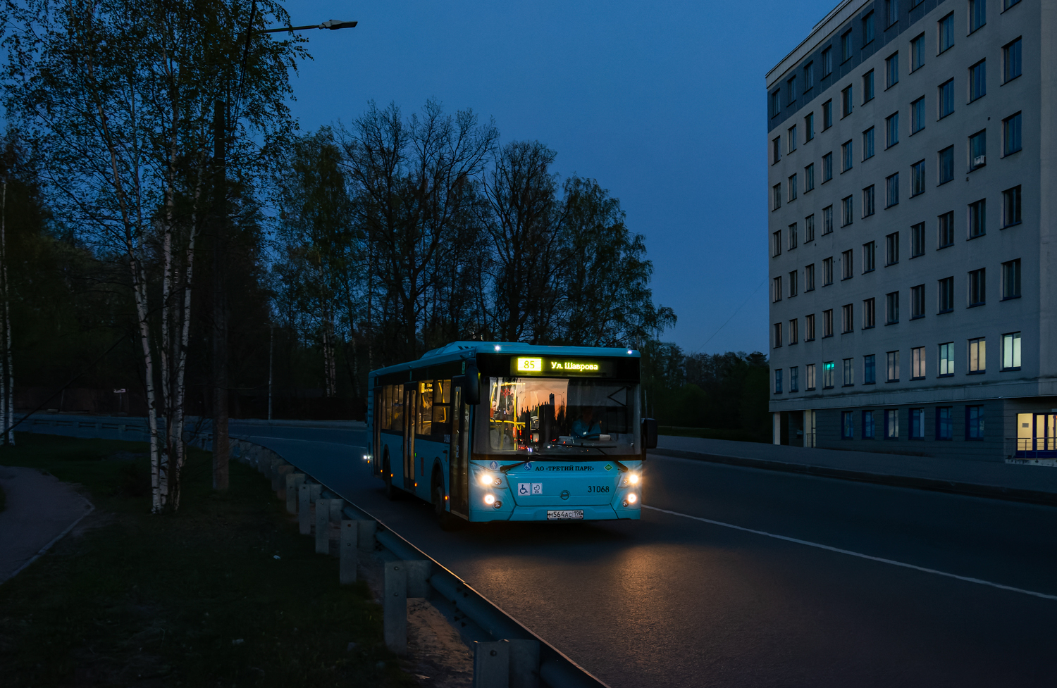 Saint Petersburg, LiAZ-5292.67 (LNG) # 31068
