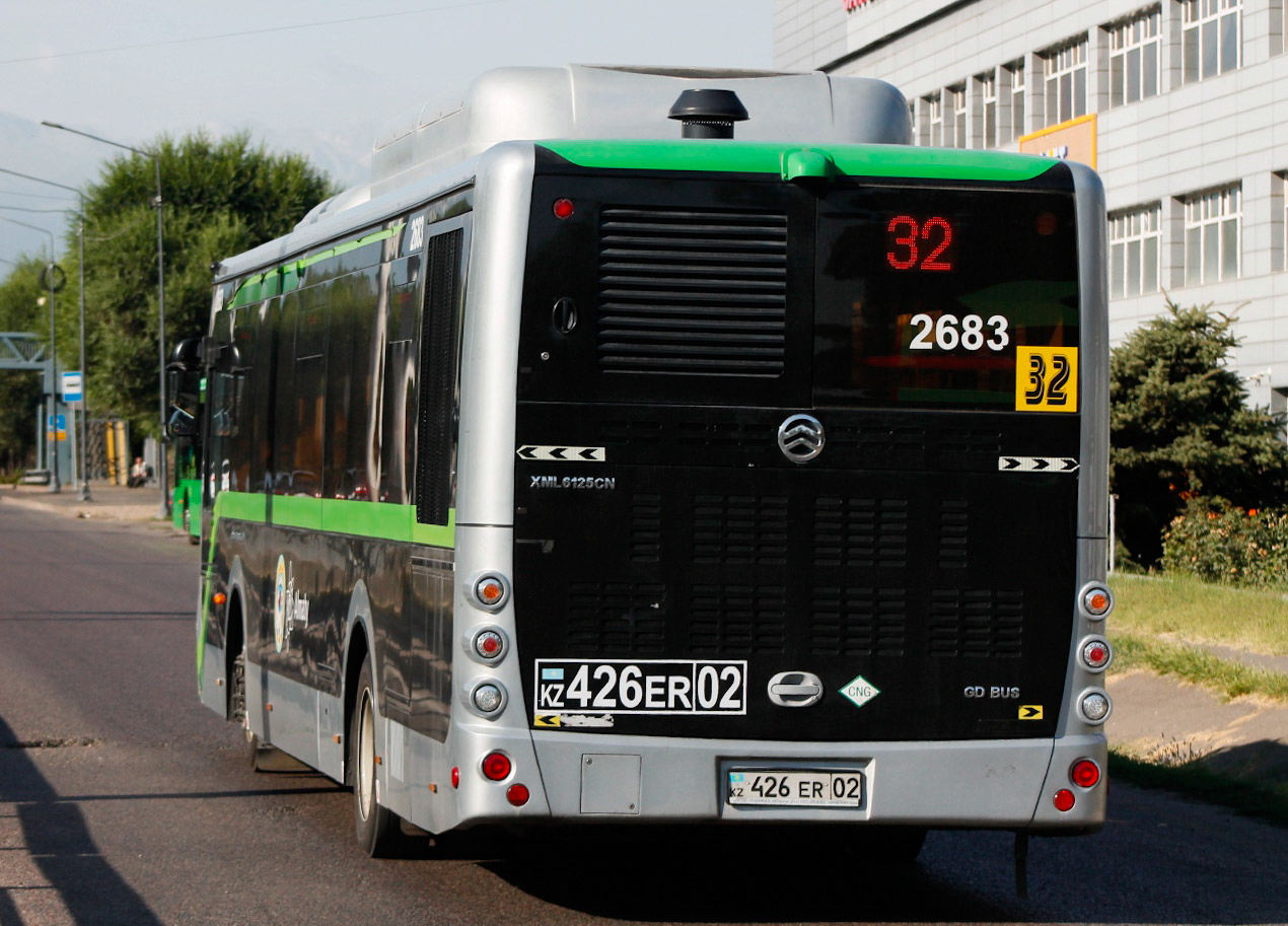 Almaty, Golden Dragon XML6125CN (Hyundai Trans Auto) # 2683
