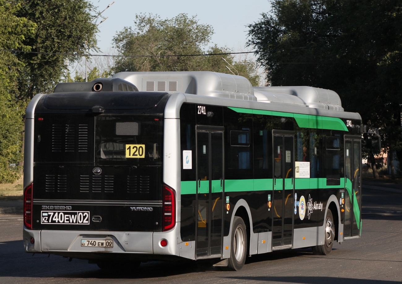 Almaty, Yutong ZK6126HG (QazTehna) # 2741