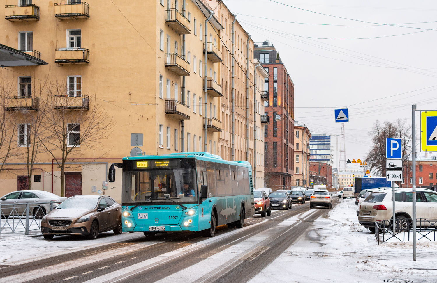 Saint Petersburg, LiAZ-5292.67 (LNG) # 31071