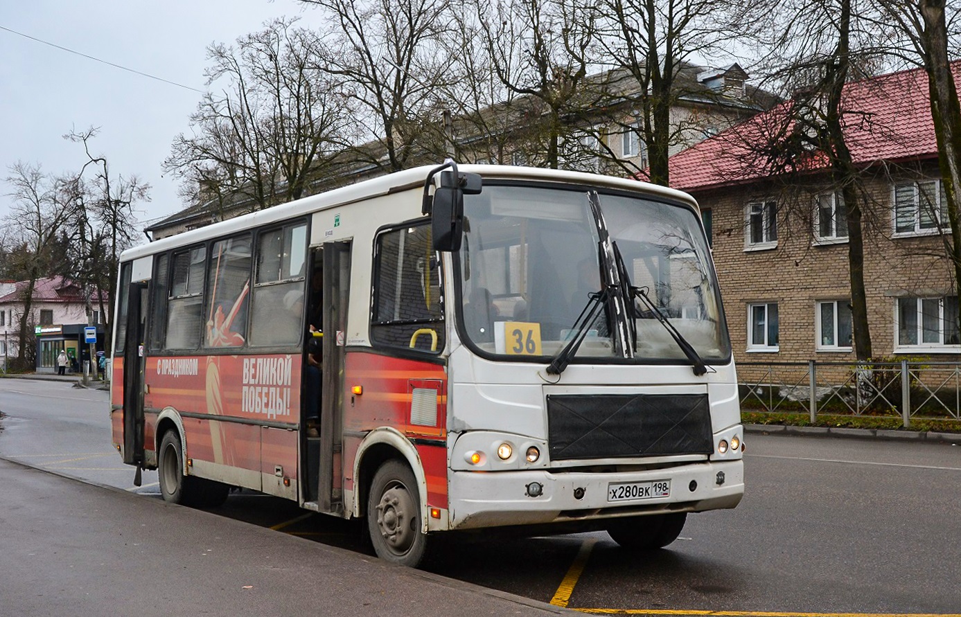 Volosovo, PAZ-320412-05 # Х 280 ВК 198