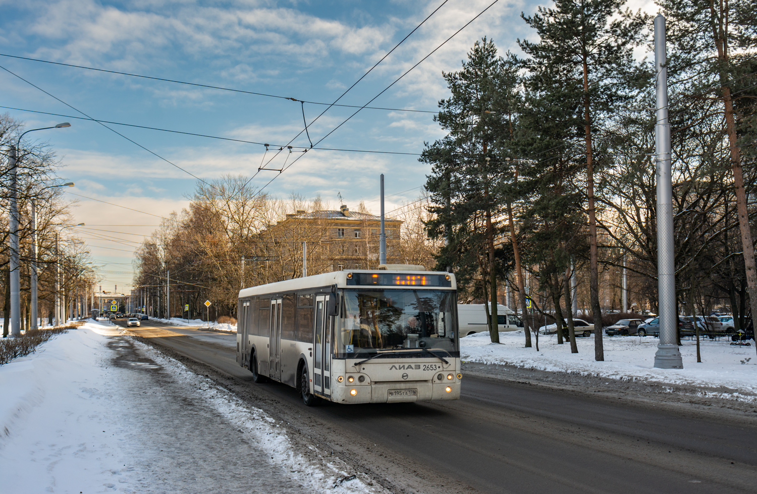Saint Petersburg, LiAZ-5292.60 # 2653