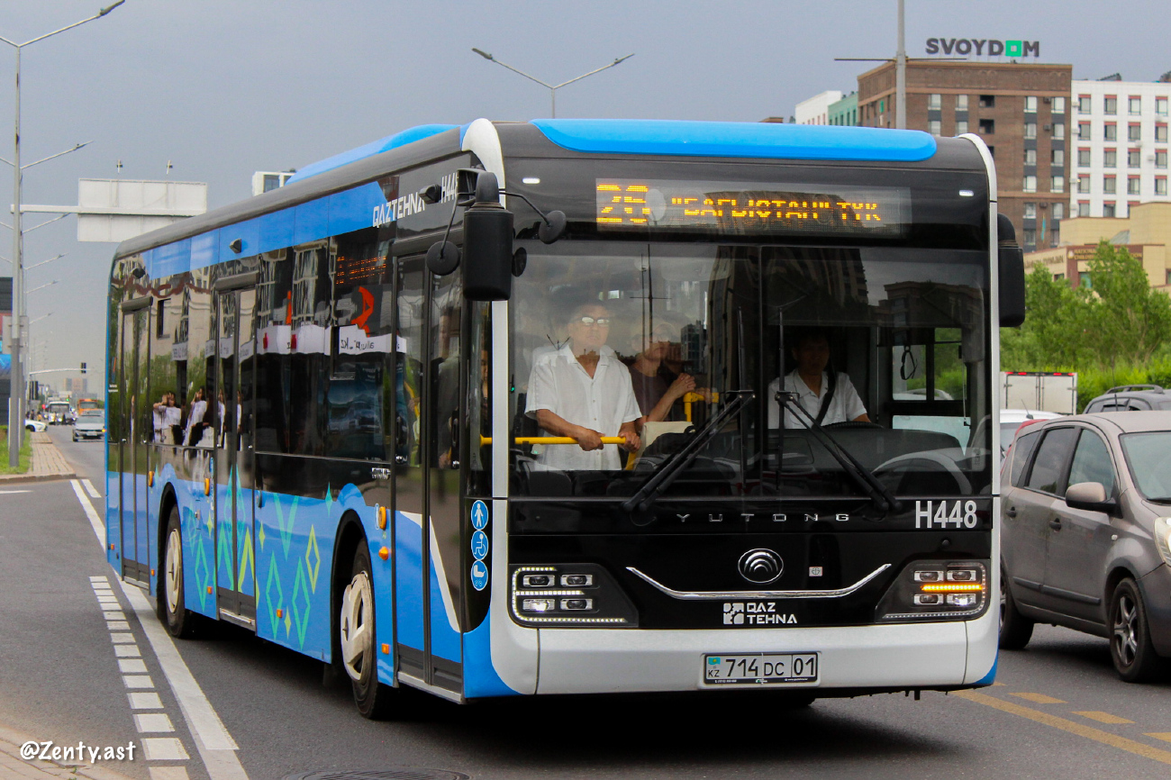 Astana, Yutong ZK6126HG (QazTehna) # H448