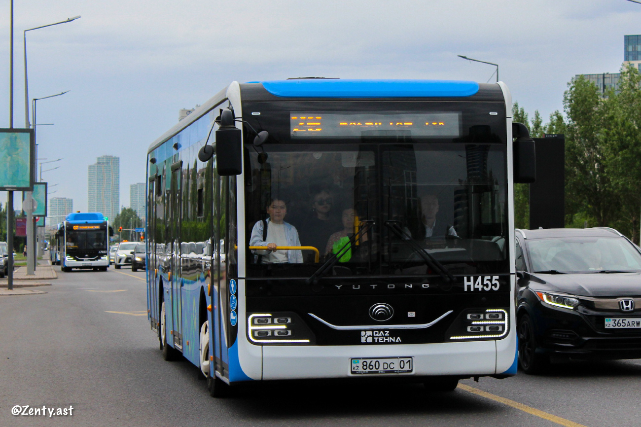Astana, Yutong ZK6126HG (QazTehna) # H455