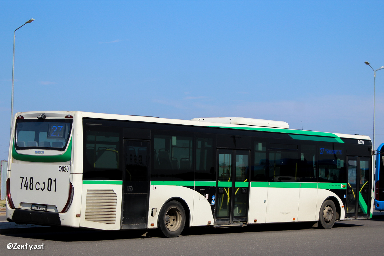 Astana, IVECO Crossway LE 13M (SaryarkaAvtoProm) # O020