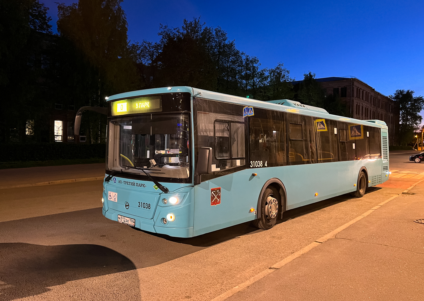 Saint Petersburg, LiAZ-5292.67 (LNG) # 31038